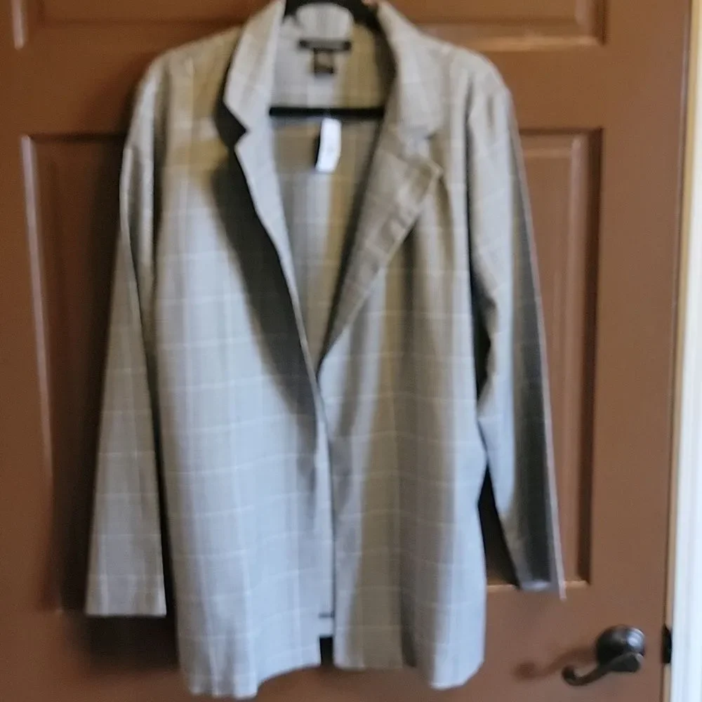 Ashley Stewart shirt jacket